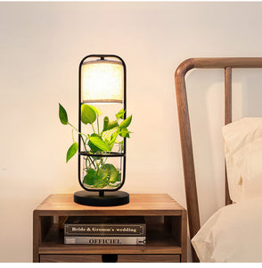 Minimalist Creative Garden Hydroponic Plant Dining Room Bedroom Decorative Glass Lamp