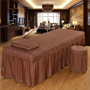 Surging Beauty Bedspreads For Beauty Salons, One-piece Spa Clubs Push Oil Bed Cover