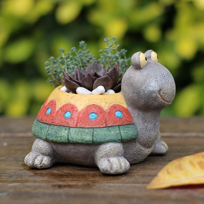 Little Turtle Plants Pot