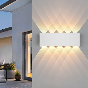 Outdoor LED White Telescope Wall Lamp Waterproof