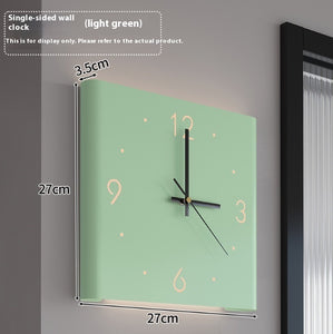 Living Room Stickers Wall Clocks Creative Angle Clock