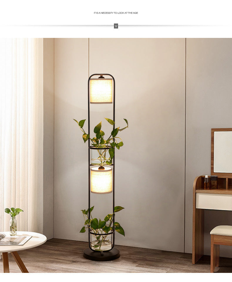 Minimalist Creative Garden Hydroponic Plant Dining Room Bedroom Decorative Glass Lamp