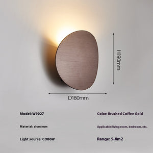 Simple Bedside Lamp Round Aisle Wall Lamp