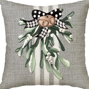 Winter Series Throw Pillow Cover Linen