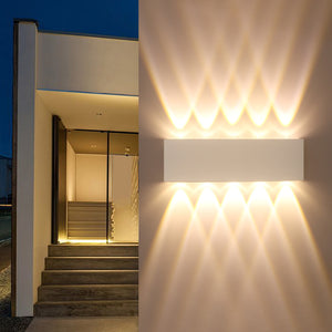 Outdoor LED White Telescope Wall Lamp Waterproof