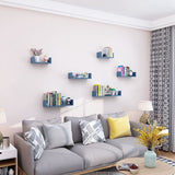 Wooden Wall Hanging Shelves for Living Space