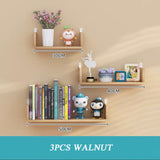 Wooden Wall Hanging Shelves for Living Space