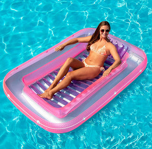 Floating Bathtub Summer Party Lounge Chair Floating Row