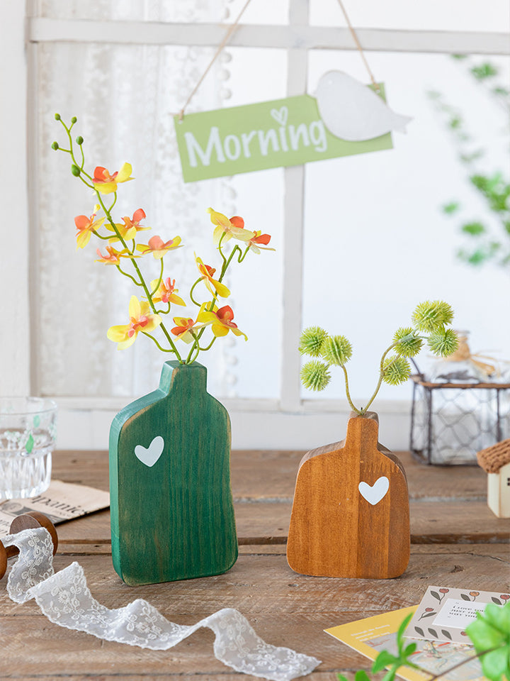 Vintage Wooden Tabletop Pendant