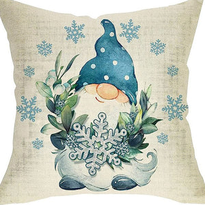 Winter Series Throw Pillow Cover Linen